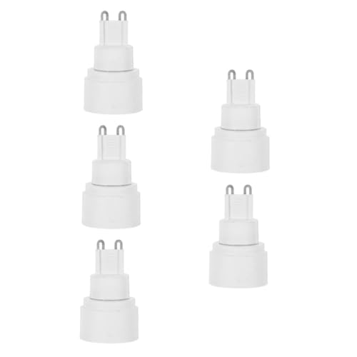 Tofficu 5 Stück Keramik Lampenfassung Adapter zu LED Sockel Weiß für Zuhause Büro Kompatibel Einfache Installation ohne Werkzeug Multiszene Anwendung Tofficu 5 Stück Keramik Lampenfassung Adapter zu LED Sockel Weiß für Zuhause Büro Kompatibel Einfache Installation ohne Werkzeug Multiszene Anwendung von Tofficu