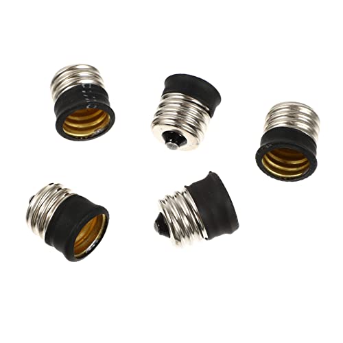 Tofficu 5 Stück Lampenadapter Set Robuster zu Lampenfassung für Zuhause Werkstätten und Garagen Installieren und Langlebig von Tofficu