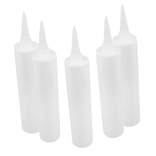 Tofficu 5 Stück Nachfüllbare Dichtstoffkartuschen aus Robustem Material für Präzise Abdichtung Vielseitig Einsetzbar für Fliesen Glas Stein im Innen Außenbereich Langlebig und Tofficu 5 Stück Nachfüllbare Dichtstoffkartuschen aus Robustem Material für Präzise Abdichtung Vielseitig Einsetzbar für Fliesen Glas Stein im Innen Außenbereich Langlebig und von Tofficu