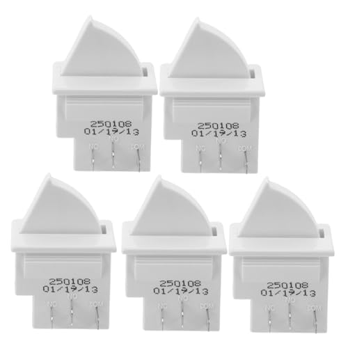 Tofficu 5 Stück Poliger Kühlschrank Lichtschalter Ersatz Momentary Türlicht Schalter für Gefrierschrank und Kühlschrank Automatische Lichtsteuerung Kompatibel mit Meisten Modellen Tofficu 5 Stück Poliger Kühlschrank Lichtschalter Ersatz Momentary Türlicht Schalter für Gefrierschrank und Kühlschrank Automatische Lichtsteuerung Kompatibel mit Meisten Modellen von Tofficu