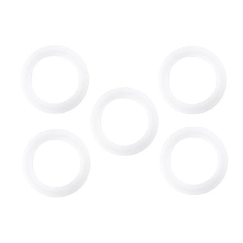 Tofficu 5 Stück Teiliges Silikon Gießformset für Runde Armbänder Innendurchmesser für DIY Schmuckherstellung Transparent und Wiederverwendbar von Tofficu
