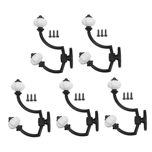 Tofficu 5 Stück Vintage Wandhaken aus Zinklegierung Doppelte Kleider und Hutaufhänger Retro Stil mit Robustem Doppelkopf für Garderobe Badezimmer und Eingangsbereich Tofficu 5 Stück Vintage Wandhaken aus Zinklegierung Doppelte Kleider und Hutaufhänger Retro Stil mit Robustem Doppelkopf für Garderobe Badezimmer und Eingangsbereich von Tofficu