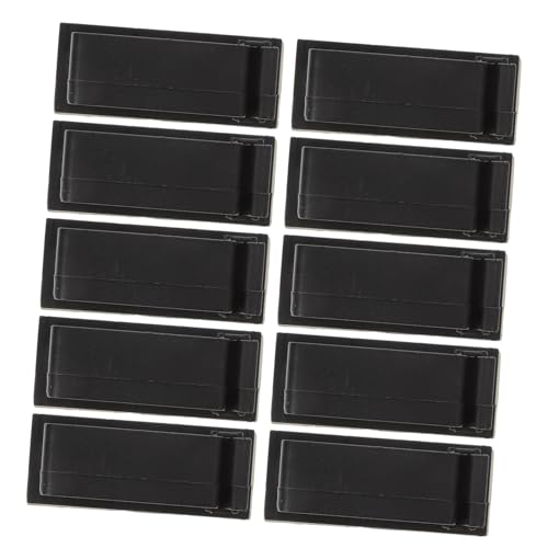 Tofficu 50 Stück Kabelmanagement Kabel Fixierer Selbstklebende Kabelclips für Schreibtisch und Zuhause Kabelorganisierer zur Vermeidung von Schwarz Tofficu 50 Stück Kabelmanagement Kabel Fixierer Selbstklebende Kabelclips für Schreibtisch und Zuhause Kabelorganisierer zur Vermeidung von Schwarz von Tofficu