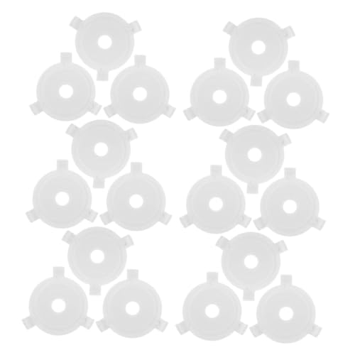 Tofficu 50 Stück Lampenfassung Adapter Clip Lampenhalter Umwandler für Tischlampenschirme Einfache Installation Langlebiges Material Kompatibel mit Verschiedenen Lampenschirmen für von Tofficu