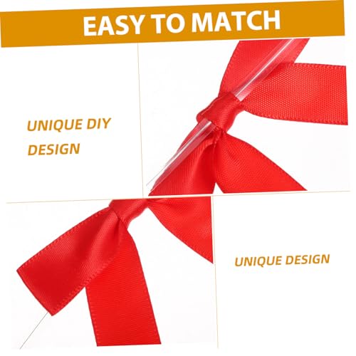 Tofficu 50stücke Kleine Rote Schleifen Aus Polyesterband Zum Verpacken Von Geschenken Hochzeitsgeschenken Und DIY-projekten Dekorative Schleifen Für Partygeschenke Tofficu 50stücke Kleine Rote Schleifen Aus Polyesterband Zum Verpacken Von Geschenken Hochzeitsgeschenken Und DIY-projekten Dekorative Schleifen Für Partygeschenke von Tofficu