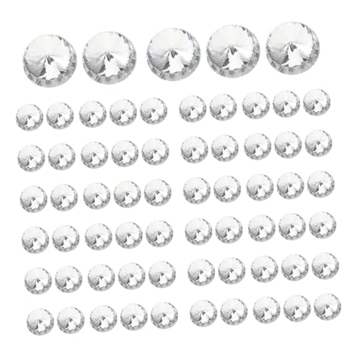 Tofficu 50 Stück Polsterknöpfe aus Acryl Kleine Stabile Nähknöpfe für Sofa DIY Langlebige Leichte Möbel Dekoration Glatte Oberfläche für Heimwerker und Möbelaufwertung von Tofficu