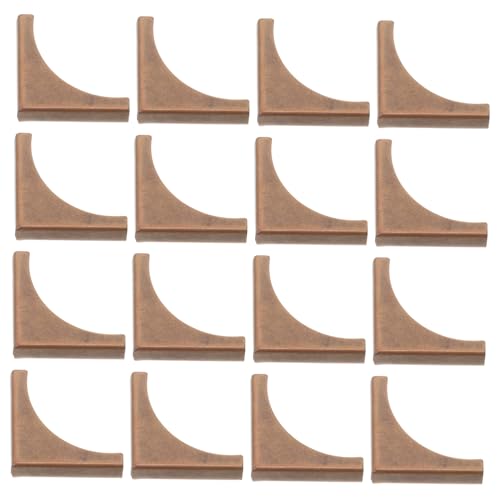 Tofficu 50 Stück Retro Scrapbook Ecken Buchschoner aus Metall Antike Buchecken Kantenschutz Vintage Dekorative Eckenschutz für Notizbücher Fotoalben Bronze Tofficu 50 Stück Retro Scrapbook Ecken Buchschoner aus Metall Antike Buchecken Kantenschutz Vintage Dekorative Eckenschutz für Notizbücher Fotoalben Bronze von Tofficu