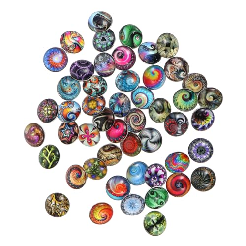 Tofficu 50 Stück Teiliges Glas Snap Buttons Langlebige Klare Glas druckknöpfe mit Gemischten Eleganten Mustern DIY Schmuck für Armbänder Ringe Taschen und Modische Accessoires Tofficu 50 Stück Teiliges Glas Snap Buttons Langlebige Klare Glas druckknöpfe mit Gemischten Eleganten Mustern DIY Schmuck für Armbänder Ringe Taschen und Modische Accessoires von Tofficu