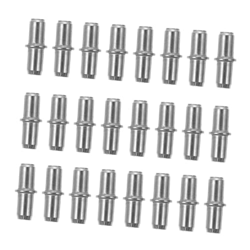 Tofficu 50 Stück Teiliges Regalbodenträger Vernickelte Kleiderschrank Trägerstifte Robuste Trägerpins für Schrank Regal Buchregal und Trennwandstütze Einfach zu Montieren und Rostfrei Tofficu 50 Stück Teiliges Regalbodenträger Vernickelte Kleiderschrank Trägerstifte Robuste Trägerpins für Schrank Regal Buchregal und Trennwandstütze Einfach zu Montieren und Rostfrei von Tofficu