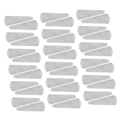 Tofficu 50 Stück Transparente PVC Scherenhüllen Scheren Schutzabdeckungen für Friseurscheren Haustierscheren und Küchenscheren Leicht Kratzfest Sicherer Scherenschutz von Tofficu