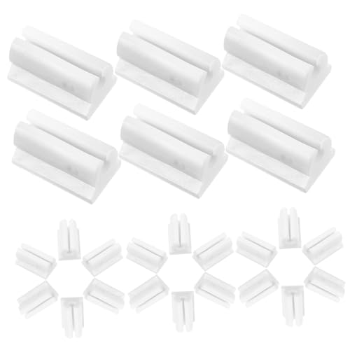 Tofficu 50 Stück U Förmige Stuhlbein Bodenschoner Öffnung rutschfest Flexibel Schutzkappen für Möbel Füße Kratzfest Passend für Verschiedene Stuhlbeine Bodenschutz für Parkett und Fliesen von Tofficu