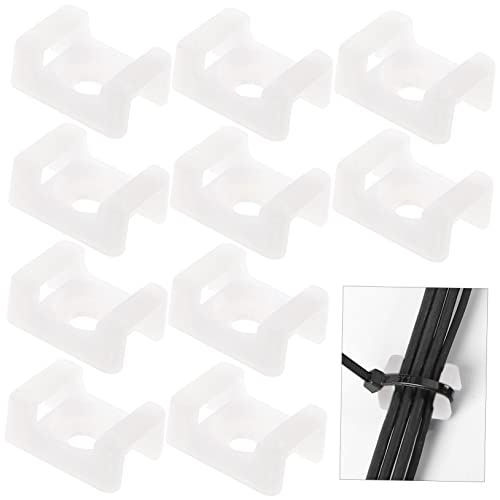 Tofficu 500 Stück Kabelbinder Halterungen Sattelform Kabelbefestigung für Computer Tv und USB Kabel Leicht Isolierend für Büro und Zuhause Installieren Organisieren Tofficu 500 Stück Kabelbinder Halterungen Sattelform Kabelbefestigung für Computer Tv und USB Kabel Leicht Isolierend für Büro und Zuhause Installieren Organisieren von Tofficu