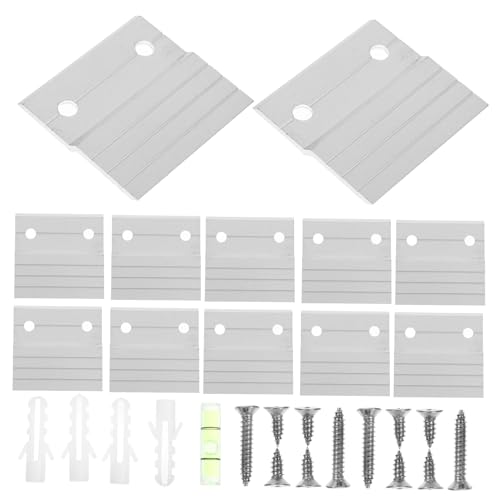 Tofficu 6 Sätze Z Form Aluminium Aufhängesystem Teiliges für Bilderrahmen und Spiegel Schwerlastfähig für Wandmontage Vielseitig Einsetzbar für Kunstwerke und Dekoration Tofficu 6 Sätze Z Form Aluminium Aufhängesystem Teiliges für Bilderrahmen und Spiegel Schwerlastfähig für Wandmontage Vielseitig Einsetzbar für Kunstwerke und Dekoration von Tofficu