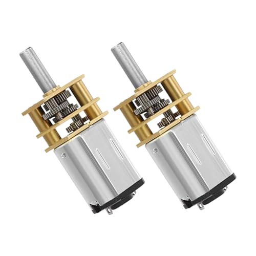 Tofficu 6 Stck. Teiliges Metall Reduktionsgetriebemotor Dc Mikro Motor mit Hoher Belastbarkeit Hitzebeständig Geeignet für DIY Rc Drohnen Roboter und Modellfahrzeuge von Tofficu