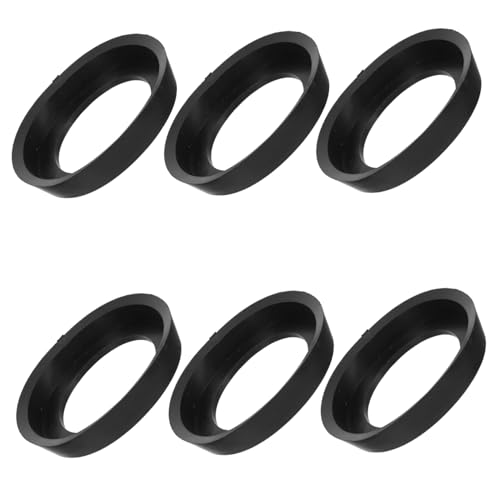 Tofficu 6 Stück Dichtungspumpenbecher aus Robustem Gummi Ersatzdichtung für Handdruckpumpen Verschleißfest und Langlebig Geeignet für Manuelle Wasserpumpen im Außen Ländereinsatz von Tofficu