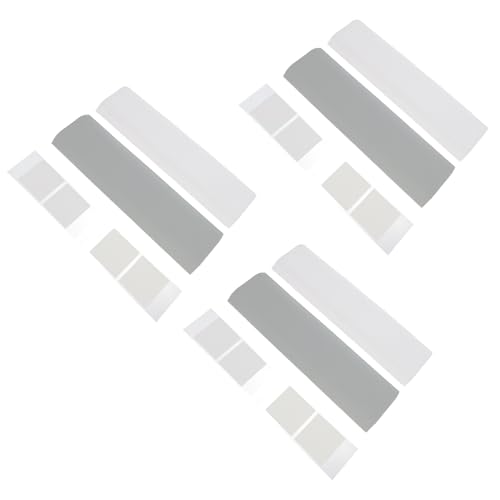 Tofficu 6 Stück Kabelmanagement Teilig Wand Kabelhalter mit Selbstklebenden Clips zur Sicheren Fixierung von Netzwerkkabeln Aufbewahrung von Kabeln für Schreibtische und Zuhause von Tofficu