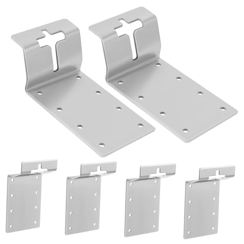 Tofficu 6 Stück Robuste Metallmontagehalterung für Briefkästen Gartenzaun und Vielseitige Anwendungen Tofficu 6 Stück Robuste Metallmontagehalterung für Briefkästen Gartenzaun und Vielseitige Anwendungen von Tofficu