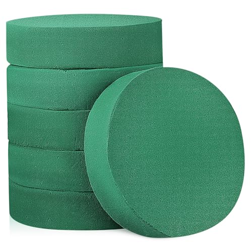 Tofficu 6 Stück Runde Blumensteckmasse Feuchtigkeitsbindend für Frische Künstliche Blumen DIY Floristik Zubehör für Hochzeiten Geburtstage Tischdekoration Tofficu 6 Stück Runde Blumensteckmasse Feuchtigkeitsbindend für Frische Künstliche Blumen DIY Floristik Zubehör für Hochzeiten Geburtstage Tischdekoration von Tofficu