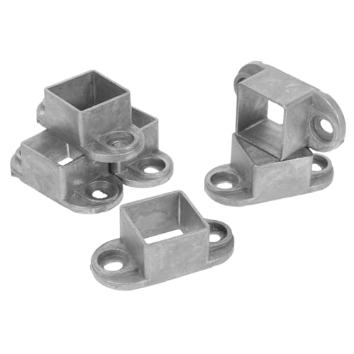 Tofficu 6 Stück Teiliges Aluminium Pfostenflansch Sockel Wetterbeständige Geländerhalterungen mit Lochdurchmesser Stabile Zaunbefestigung für Schulen Parks und Wohnbereiche Robuste Tofficu 6 Stück Teiliges Aluminium Pfostenflansch Sockel Wetterbeständige Geländerhalterungen mit Lochdurchmesser Stabile Zaunbefestigung für Schulen Parks und Wohnbereiche Robuste von Tofficu