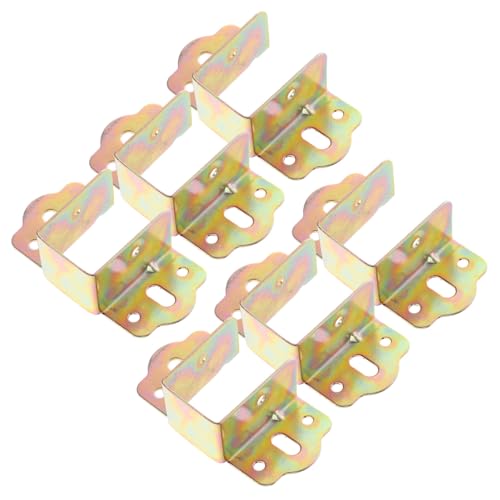 Tofficu 6 Stück Teiliges Dickes U förmiges Bettplattenhalter aus Robustem für Stabile Bettrahmenbefestigung und Erhöhte Belastbarkeit bei Einzel King betten Tofficu 6 Stück Teiliges Dickes U förmiges Bettplattenhalter aus Robustem für Stabile Bettrahmenbefestigung und Erhöhte Belastbarkeit bei Einzel King betten von Tofficu