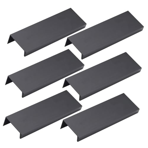 Tofficu 6 Stück Teiliges Moderner Schwarzer Aluminiumschrankgriff mit Runden Kanten Langlebiger Möbelgriff für Küchenschränke Kleiderschränke und Wohnmöbel Lochabstand Tofficu 6 Stück Teiliges Moderner Schwarzer Aluminiumschrankgriff mit Runden Kanten Langlebiger Möbelgriff für Küchenschränke Kleiderschränke und Wohnmöbel Lochabstand von Tofficu