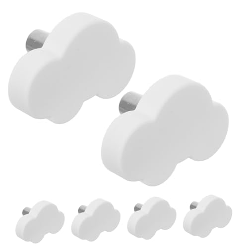Tofficu 6 Stück Weiche Gummischrankknöpfe Kinderzimmer Schubladengriffe Niedliche Wolkenform Langlebige Möbelgriffe für Kommoden Schränke Kleiderschränke Weiße Deko griffe Tofficu 6 Stück Weiche Gummischrankknöpfe Kinderzimmer Schubladengriffe Niedliche Wolkenform Langlebige Möbelgriffe für Kommoden Schränke Kleiderschränke Weiße Deko griffe von Tofficu