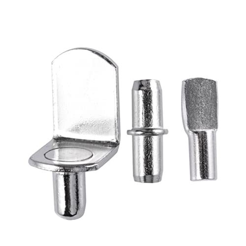 Tofficu 60 Stück Teiliges Regalbodenträger aus Silbernem Förmige Runde und Pin Varianten Stabile Möbelhalterungen für Schränke Regalböden Bücherregale und Kleiderschränke Tofficu 60 Stück Teiliges Regalbodenträger aus Silbernem Förmige Runde und Pin Varianten Stabile Möbelhalterungen für Schränke Regalböden Bücherregale und Kleiderschränke von Tofficu