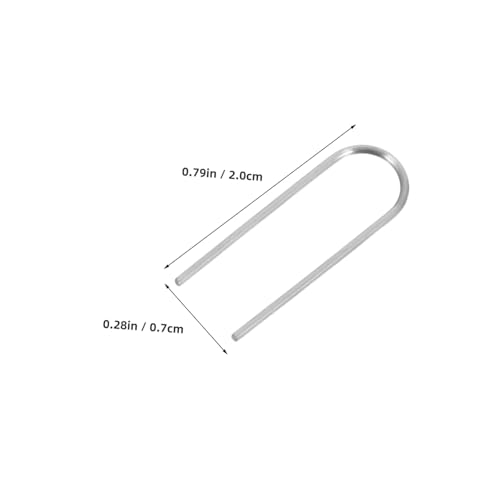 Tofficu 60stücke Pack Keramikwerkzeuge Aus Nichromdraht Hitzebeständige Biegeringe Und U-förmige Haken Mit Aufbewahrungsbox Für Keramikornamente Glasverschmelzung Und DIY-schmuckherstellun von Tofficu
