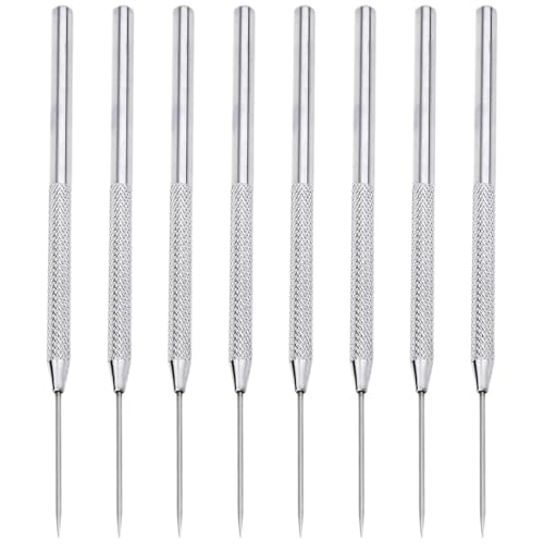 Tofficu 8 Sätze Keramik-nadelformwerkzeug-Set Aus Ton Stift Werkzeuge Zur Tonherstellung Polymer-ton-Werkzeug Lufttrockener Ton Töpfermodelliernadeln Ton-extruder Rostfreier Stahl Silver von Tofficu