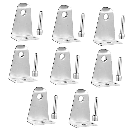 Tofficu 8 Sätze Teiliges Set Edelstahl Jalousie Halter mit Befestigungsbolzen Universelle Blind Brackets zum Fixieren von Rollläden Einfache Montage Kompatibel mit Meisten Fensterläden und Tofficu 8 Sätze Teiliges Set Edelstahl Jalousie Halter mit Befestigungsbolzen Universelle Blind Brackets zum Fixieren von Rollläden Einfache Montage Kompatibel mit Meisten Fensterläden und von Tofficu