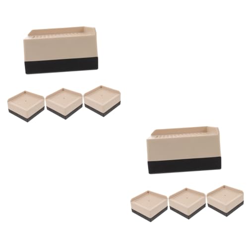 Tofficu 8 Stck Möbelerhöhungen Möbel Risers Schwerlast Möbel Erhöhung Höhe rutschfest für Sofa Stuhl Tisch Bett Couch Geeignet Stabiler Möbeluntersetzer Tofficu 8 Stck Möbelerhöhungen Möbel Risers Schwerlast Möbel Erhöhung Höhe rutschfest für Sofa Stuhl Tisch Bett Couch Geeignet Stabiler Möbeluntersetzer von Tofficu