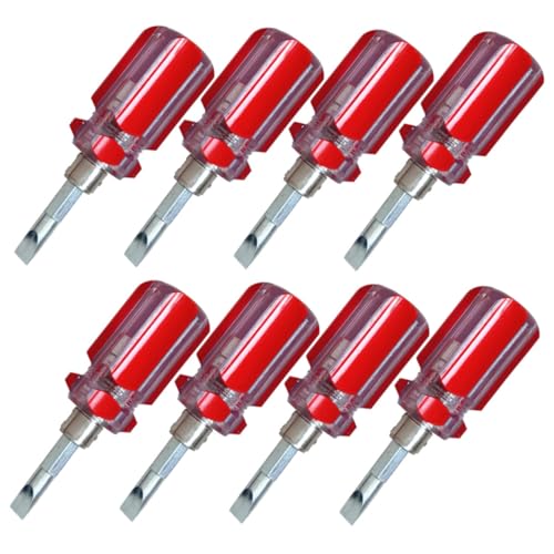 Tofficu 8 Stück Teiliges Mini Dual Schraubenzieher mit Schlitz und Kreuzkopf Tragbar aus Langlebigem Vanadium Stahl Rost und Verschleißfest für Haushaltsgeräte und Präzise Tofficu 8 Stück Teiliges Mini Dual Schraubenzieher mit Schlitz und Kreuzkopf Tragbar aus Langlebigem Vanadium Stahl Rost und Verschleißfest für Haushaltsgeräte und Präzise von Tofficu
