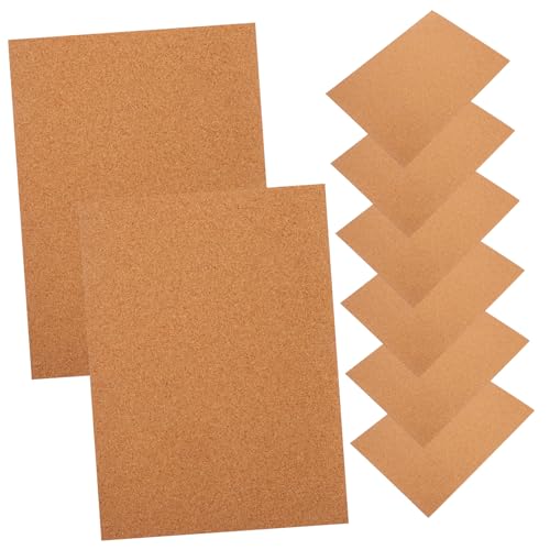 Tofficu 8 Stück Teiliges Selbstklebendes Vielseitige DIY korkmatten für Pinnwände Untersetzer Möbel Wandschutz Starke Haftung für Büro Wohnraumgestaltung Tofficu 8 Stück Teiliges Selbstklebendes Vielseitige DIY korkmatten für Pinnwände Untersetzer Möbel Wandschutz Starke Haftung für Büro Wohnraumgestaltung von Tofficu
