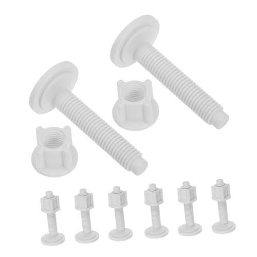 Tofficu 8 Stück Teiliges Wc sitz Schrauben mit Gummi dübeln Top mount Toilettensitz Befestigung Schnelle Montage und Demontage Werkzeugfreie Installation Kompatibel für Verschiedene Tofficu 8 Stück Teiliges Wc sitz Schrauben mit Gummi dübeln Top mount Toilettensitz Befestigung Schnelle Montage und Demontage Werkzeugfreie Installation Kompatibel für Verschiedene von Tofficu