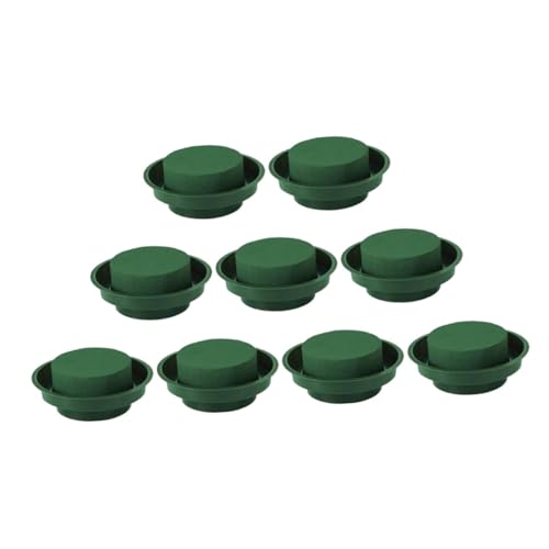 Tofficu 9 Stück Teiliges Rundes Floral Foam mit Stark Saugfähigem Steckschwamm für Frische Blumen Blumendekoration und DIY Blumenarrangements Geeignet für Floristen und Hobbybastler Tofficu 9 Stück Teiliges Rundes Floral Foam mit Stark Saugfähigem Steckschwamm für Frische Blumen Blumendekoration und DIY Blumenarrangements Geeignet für Floristen und Hobbybastler von Tofficu