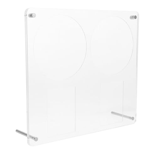 Tofficu Acryl-displayrahmen Für Schallplatten Und Aufbewahrungsbox Mit Riffelschlitz, Schmaler Halter Für Schreibtisch Oder Regal Tofficu Acryl-displayrahmen Für Schallplatten Und Aufbewahrungsbox Mit Riffelschlitz, Schmaler Halter Für Schreibtisch Oder Regal von Tofficu