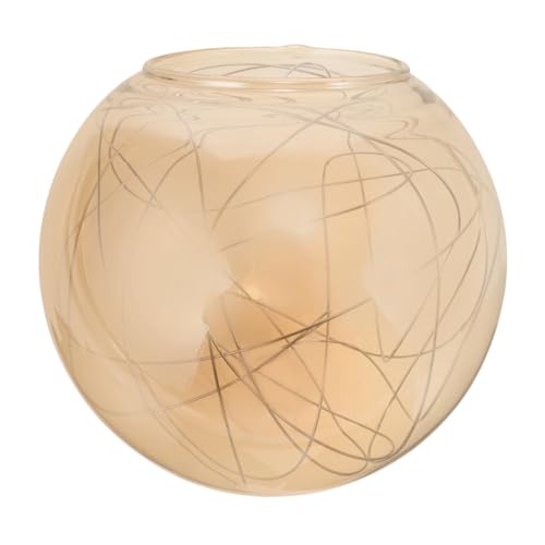 Tofficu Aluminium Lampenschirm Kugel Dekorativer Lichtschutz für Deckenlampen Zeitloses Design Durchmesser Geeignet für Pendelleuchten Stilvoller Accessoire Tofficu Aluminium Lampenschirm Kugel Dekorativer Lichtschutz für Deckenlampen Zeitloses Design Durchmesser Geeignet für Pendelleuchten Stilvoller Accessoire von Tofficu