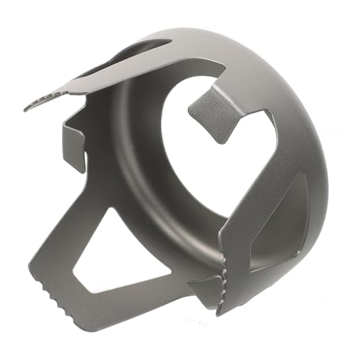 Tofficu Aluminiumlegierung Campingkocher Ständer Windschutz Ofen Basis Robust Hitzebeständig Korrosionsfest für Outdoor Alkoholbrenner Topfhalter Stabil und Einfach zu Montieren von Tofficu