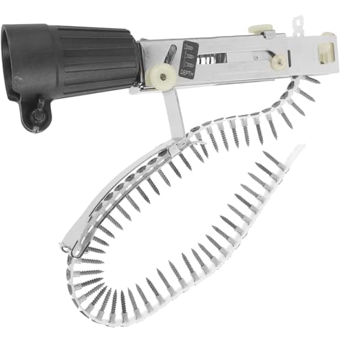 Tofficu Automatische Kettennagelmaschine Lithium Ionen Nagelpistole Adapter für Elektrowerkzeuge für Holzarbeiten Gipskartonplatten und Trennwände Installieren und Präzise Anwendung Tofficu Automatische Kettennagelmaschine Lithium Ionen Nagelpistole Adapter für Elektrowerkzeuge für Holzarbeiten Gipskartonplatten und Trennwände Installieren und Präzise Anwendung von Tofficu