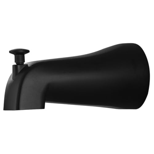 Tofficu Badewannenarmatur mit Zug umlenkventil aus Zinklegierung Einfache Montage Modernes Design Steuerung Wasserfluss Badewanne und Duschkopf Ersatzteil für Badezimmerstil von Tofficu