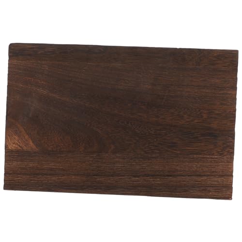 Tofficu Badezimmer Holzablage mit Fußgestell Rechteckiges Seifenschalen Tablett Robustes Aufbewahrungsbrett Stilvolles Glattes Design Vielseitig für Waschbecken Waschtisch und Balkon von Tofficu