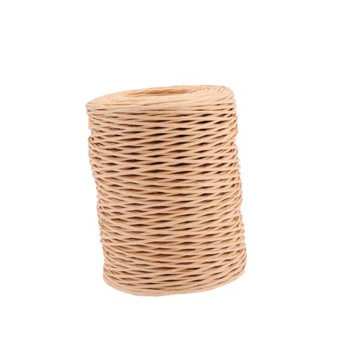 Tofficu Barrel Lampenschirm aus Robustem für Tischlampe Stilvoller Decken und Schreibtischlampenschirm Langlebig und Vielseitig für Wohnräume Hotels Boho Design Natürliche Optik von Tofficu