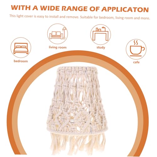 Tofficu Boho Lampenschirm Tischlampe Handgewebt Lichtschutz Praktisch Leicht Schlafzimmer Wohnzimmer Büro Dekorativer Lampenüberzug Tofficu Boho Lampenschirm Tischlampe Handgewebt Lichtschutz Praktisch Leicht Schlafzimmer Wohnzimmer Büro Dekorativer Lampenüberzug von Tofficu