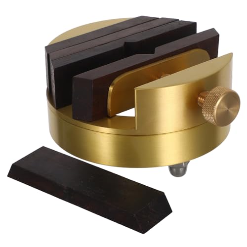 Tofficu Brass Seal Carving Bed Rotating Engraving Clamp Präzise Positionierung Flexible Anpassung Ergonomischer Griff Robuste Konstruktion für Holzschnitzerei Tofficu Brass Seal Carving Bed Rotating Engraving Clamp Präzise Positionierung Flexible Anpassung Ergonomischer Griff Robuste Konstruktion für Holzschnitzerei von Tofficu