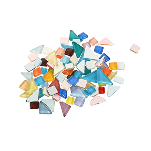 Tofficu Bunte Mosaikfliesen für DIY Kreativität Handgemachte Glassteine Verschiedenen Formen für Bastelprojekte für Bilderrahmen Tassen und Dekorationen Tofficu Bunte Mosaikfliesen für DIY Kreativität Handgemachte Glassteine Verschiedenen Formen für Bastelprojekte für Bilderrahmen Tassen und Dekorationen von Tofficu