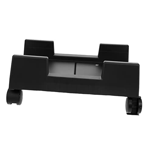 Tofficu Computer-Host-Halterung Tischständer CPU-ständer Bewegliches Host-Rack Stehpult-CPU-Halter Mobiler Computerturm Bewegliche Computerturmhalterung CPU-wagenständer Desktop Black Abs von Tofficu