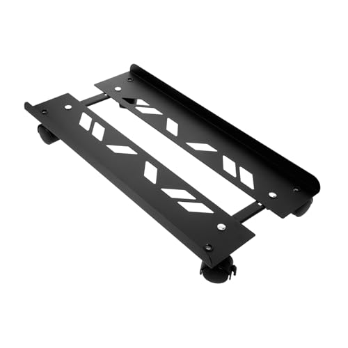 Tofficu Computer Tower Stand mit Mobiler CPU Halter für Pc Tower Verstellbar Platzsparend für Schreibtisch Home Office aus Robustem Kaltgewalztem von Tofficu