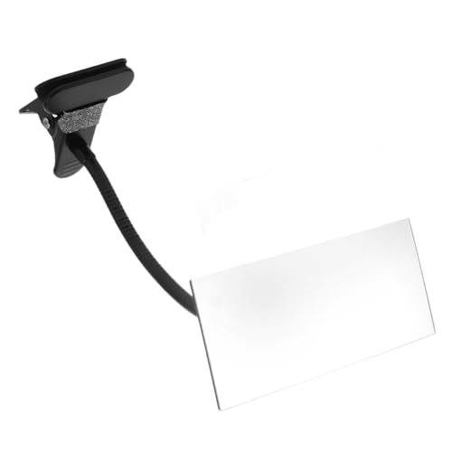 Tofficu Computerspiegel Schreibtisch Spiegel Bürozelle Laptop-Spiegel Am Spiegel Festklemmen Clip-konvexspiegel Konvexspiegel Für Den Schreibtisch Bootsspiegel Garagenspiegel Eisen Black von Tofficu