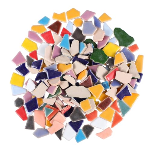 Tofficu DIY Keramik Mosaiksteine Unregelmäßige Kleine Fliesen Robust Langlebig Vielseitig für Basteln Garten Bad Wanddekoration Kreative Kunstprojekte Tofficu DIY Keramik Mosaiksteine Unregelmäßige Kleine Fliesen Robust Langlebig Vielseitig für Basteln Garten Bad Wanddekoration Kreative Kunstprojekte von Tofficu