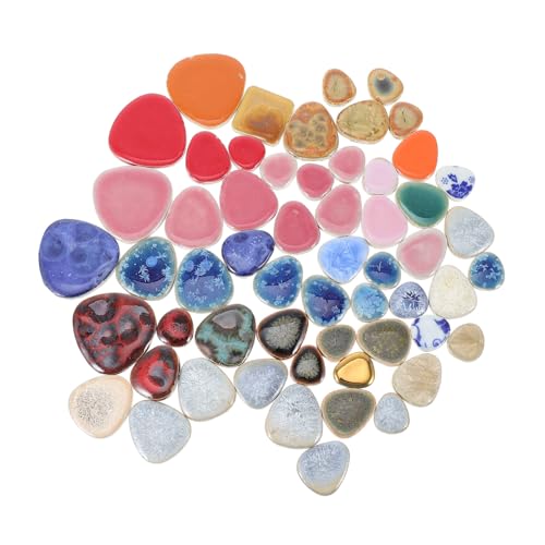 Tofficu DIY Mosaiksteine aus Naturstein Bunte Unregelmäßige Fliesenstücke für Originelles Basteln Leichte Pebble Stones für Wand und Bodenverkleidung Material für Individuelle Tofficu DIY Mosaiksteine aus Naturstein Bunte Unregelmäßige Fliesenstücke für Originelles Basteln Leichte Pebble Stones für Wand und Bodenverkleidung Material für Individuelle von Tofficu